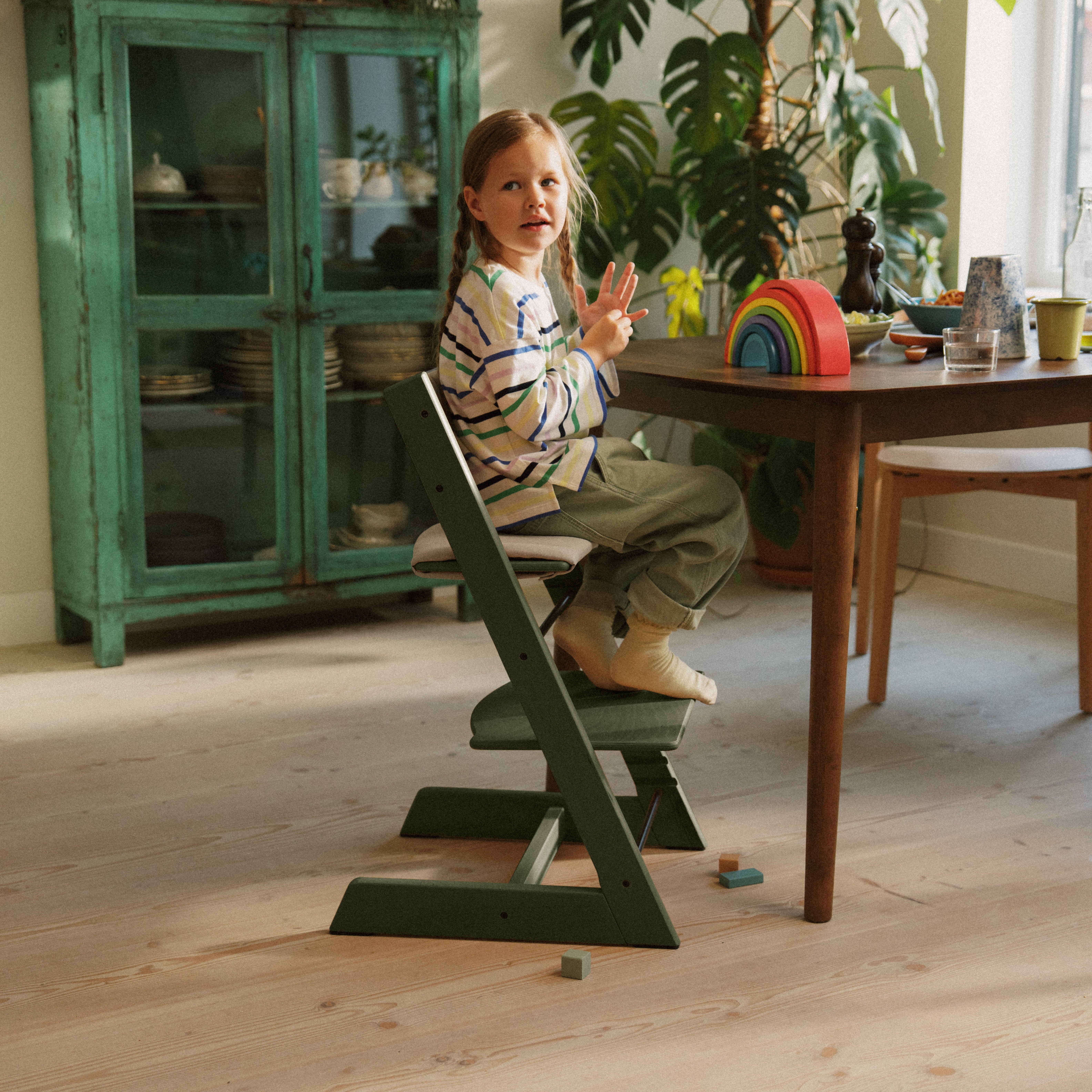 Stokke Tripp Trapp Matstol, Marble Green