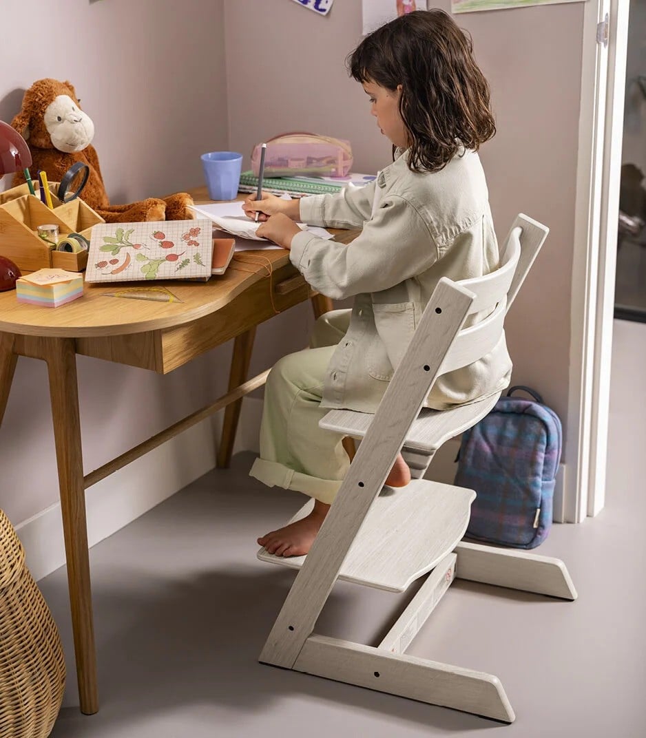 Stokke Tripp Trapp Stol, Whitewash