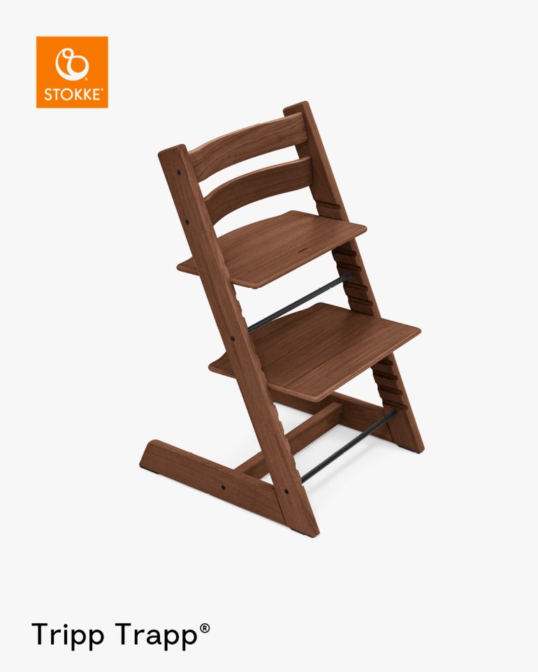 Tripp Trapp Oak barnestol Brun - 11012236-WarmBrown-onesize - 1