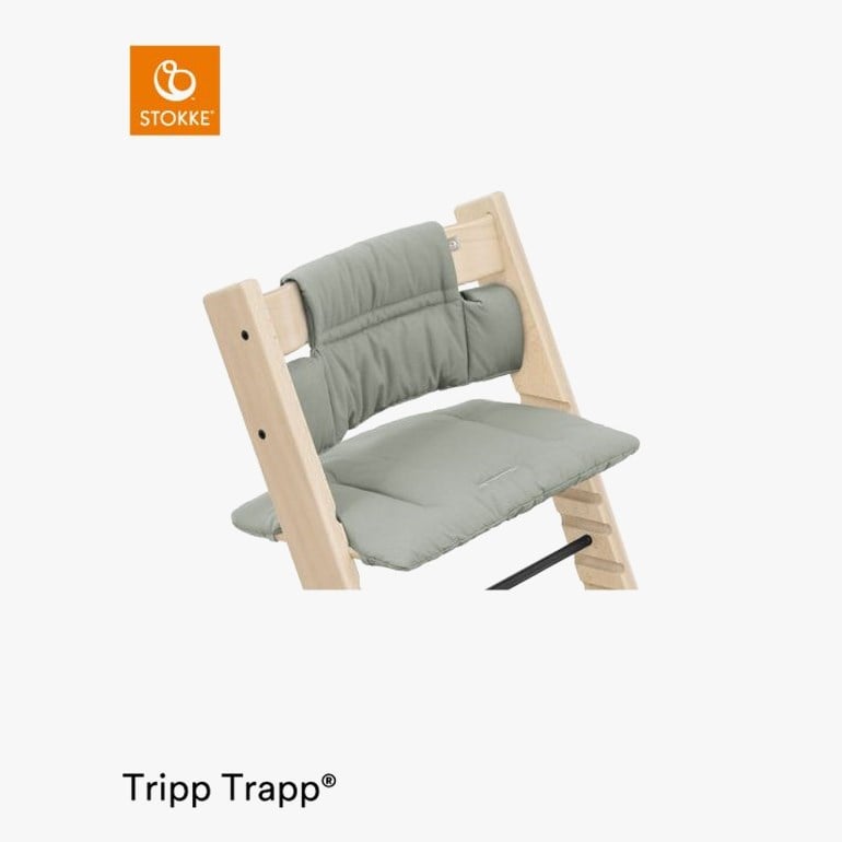 Tripp Trapp klassisk pute Grønn - 11012243-GlacierGre-6mth - 1