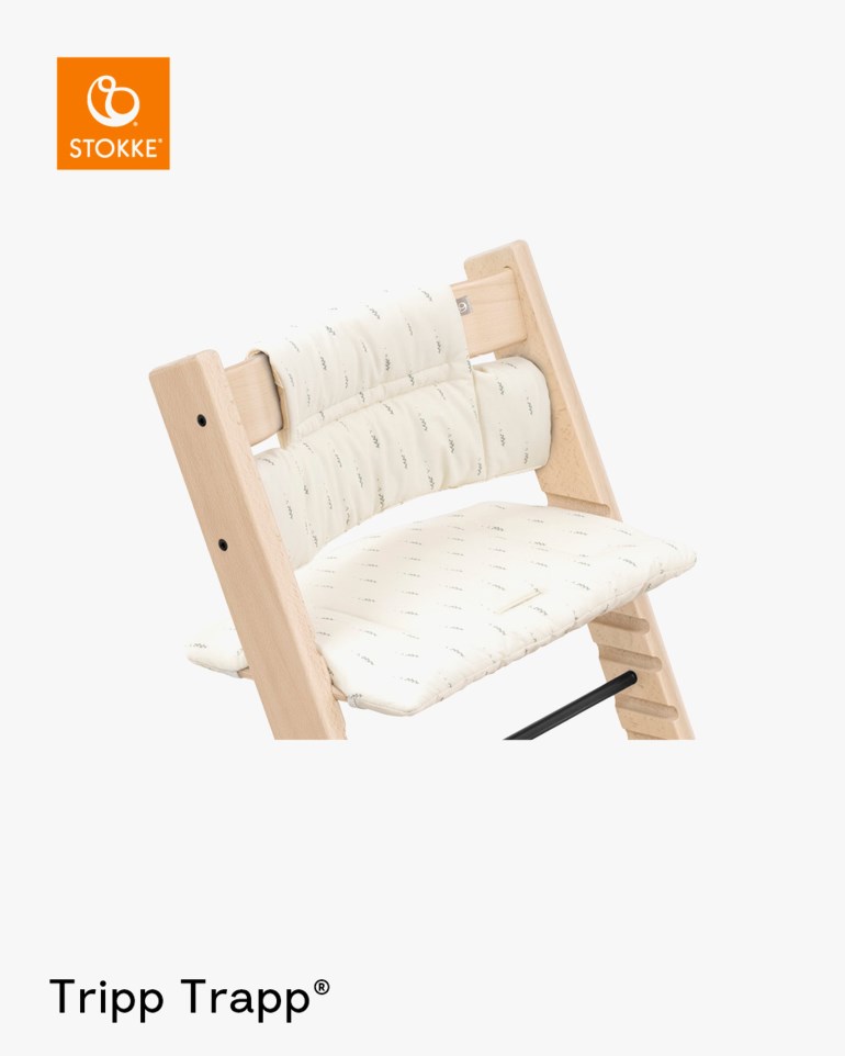 Tripp Trapp klassisk pute Beige - 11012243-WheatCream-6mth - 1