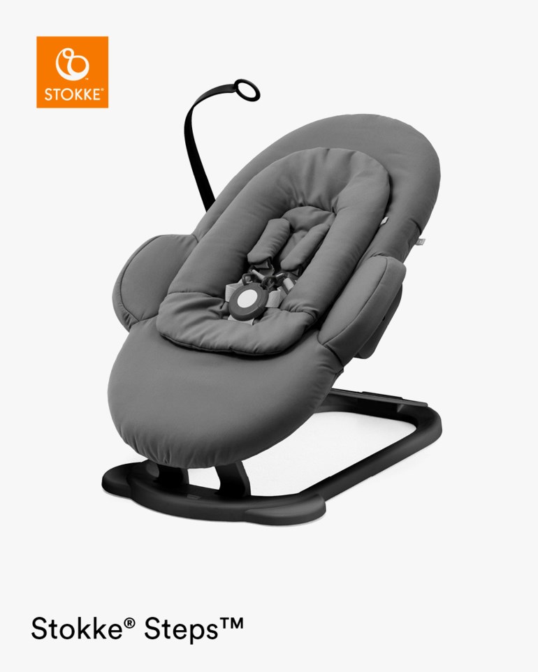 Steps™ vippestol, herringboneblack Grå - 11012261-Hbone/Blac-0mth - 1