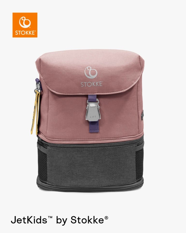 JetKids™ by Stokke® Crew ryggsekk Lilla - 11012326-HazyLilac-2-7year - 1
