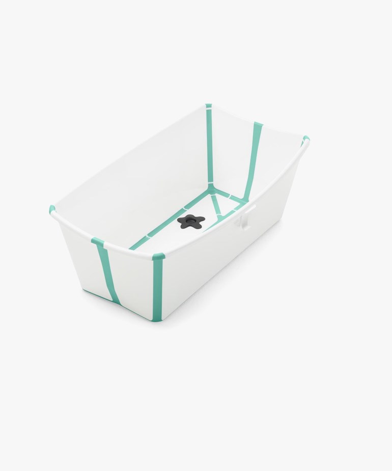 Stokke® Flexi Bath® babybadekar Hvit - 11012333-white-aqua-0mth - 1
