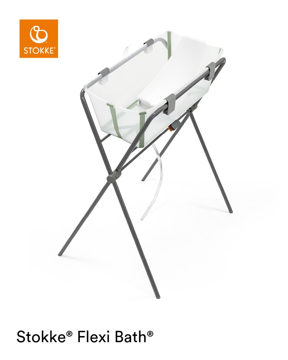 Stokke® Flexi Bath® babybadekar, transparentgreen