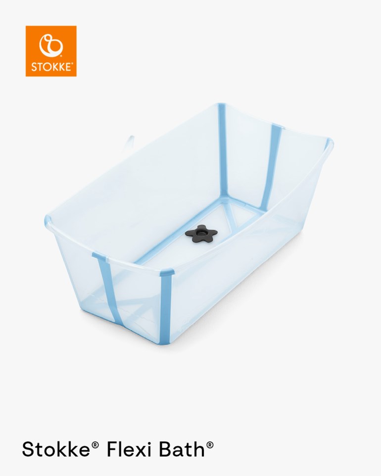 Stokke® Flexi Bath® babybadekar Blå - 11012333-OceanBlue-0mth - 1