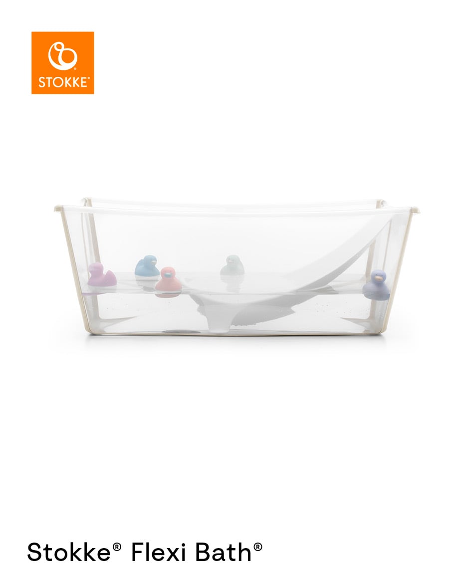 Stokke Flexi Bath Badebalje & Badestøtte, Sandy Beige