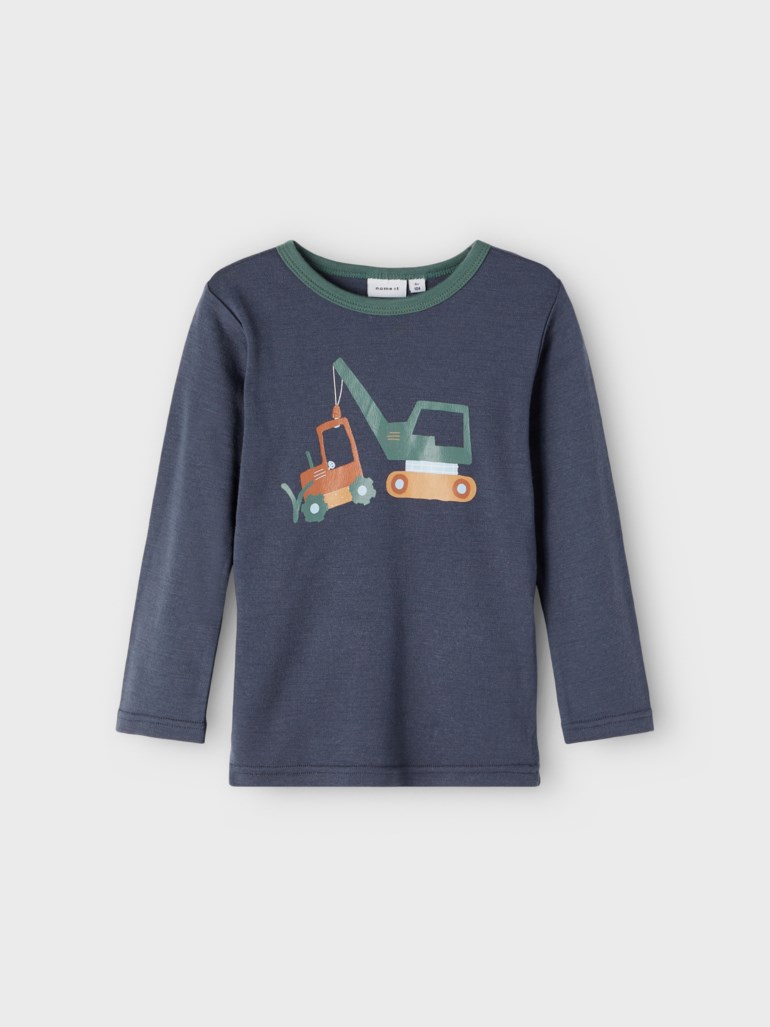 Willow langermet ullbody. Blå - undefined - 1