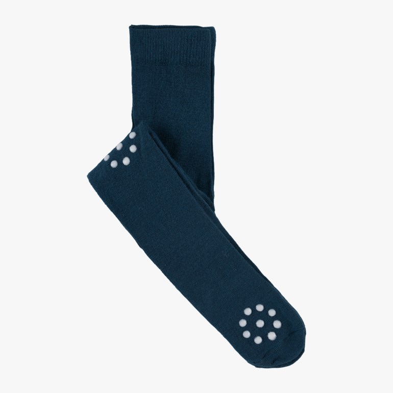 Baby ullstrømpebukse antiskli Blå - undefined - 1