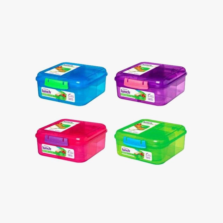 Bento lunch cube matboks, assorted Multiple - undefined - 1
