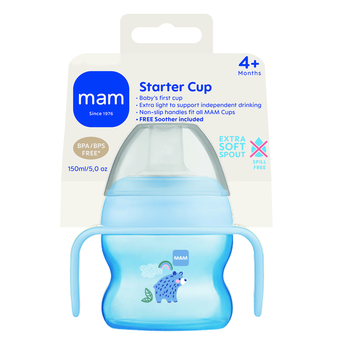 MAM Starter Cup, Blue