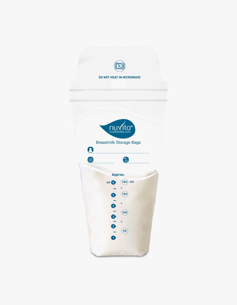 Oppbevaringspose for brystmelk, transparent Transparent - 11013156-Transp-onesize - 1