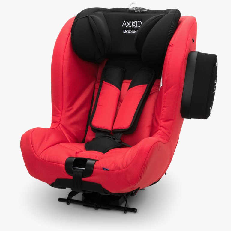 Modukid seat, shellfish, solid Rød - 11013424-shellfish-i-sizegr1-solid - 1