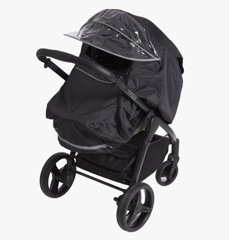 Floki uni regn m/skjerm Sort - undefined - 1