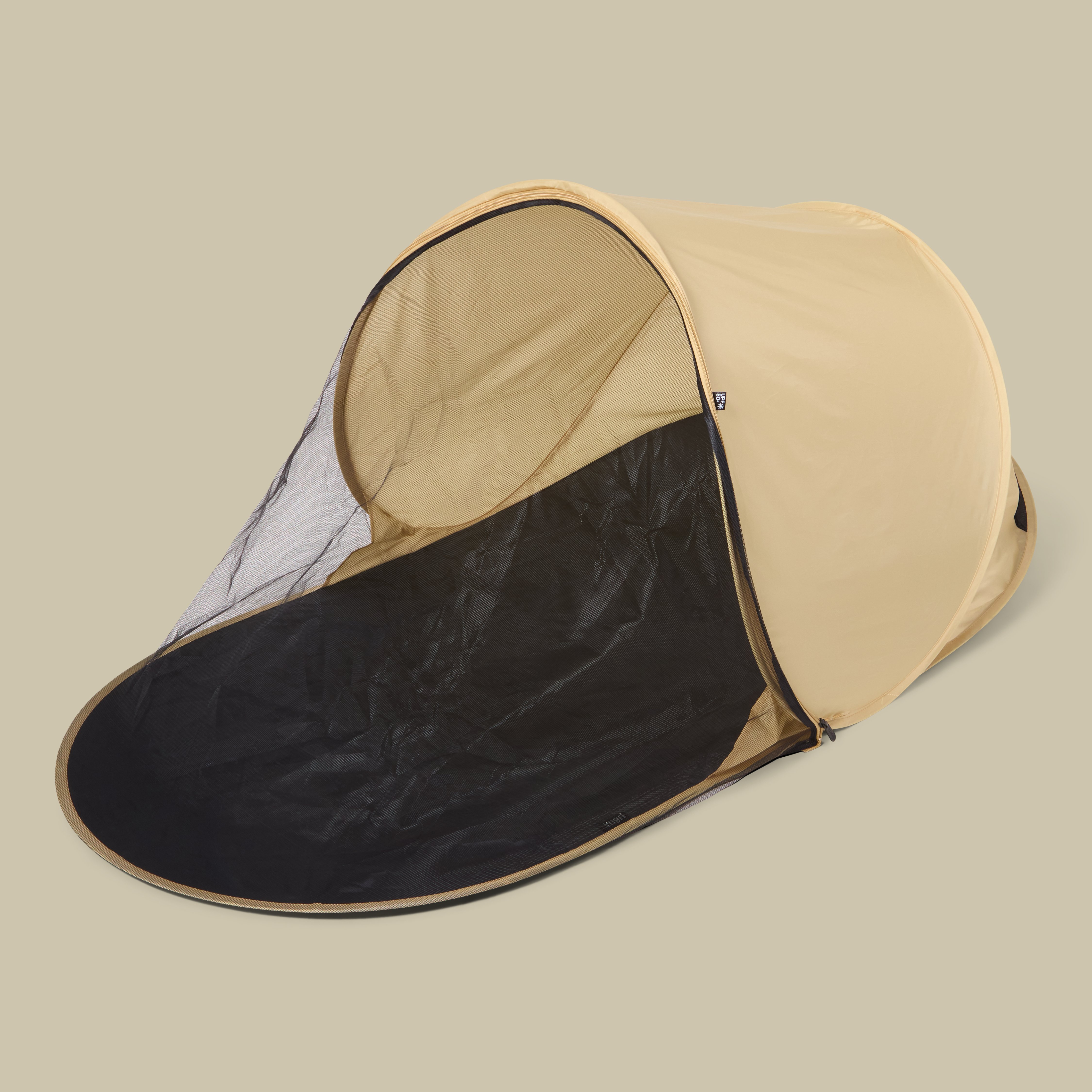 Pop up UV telt, beige