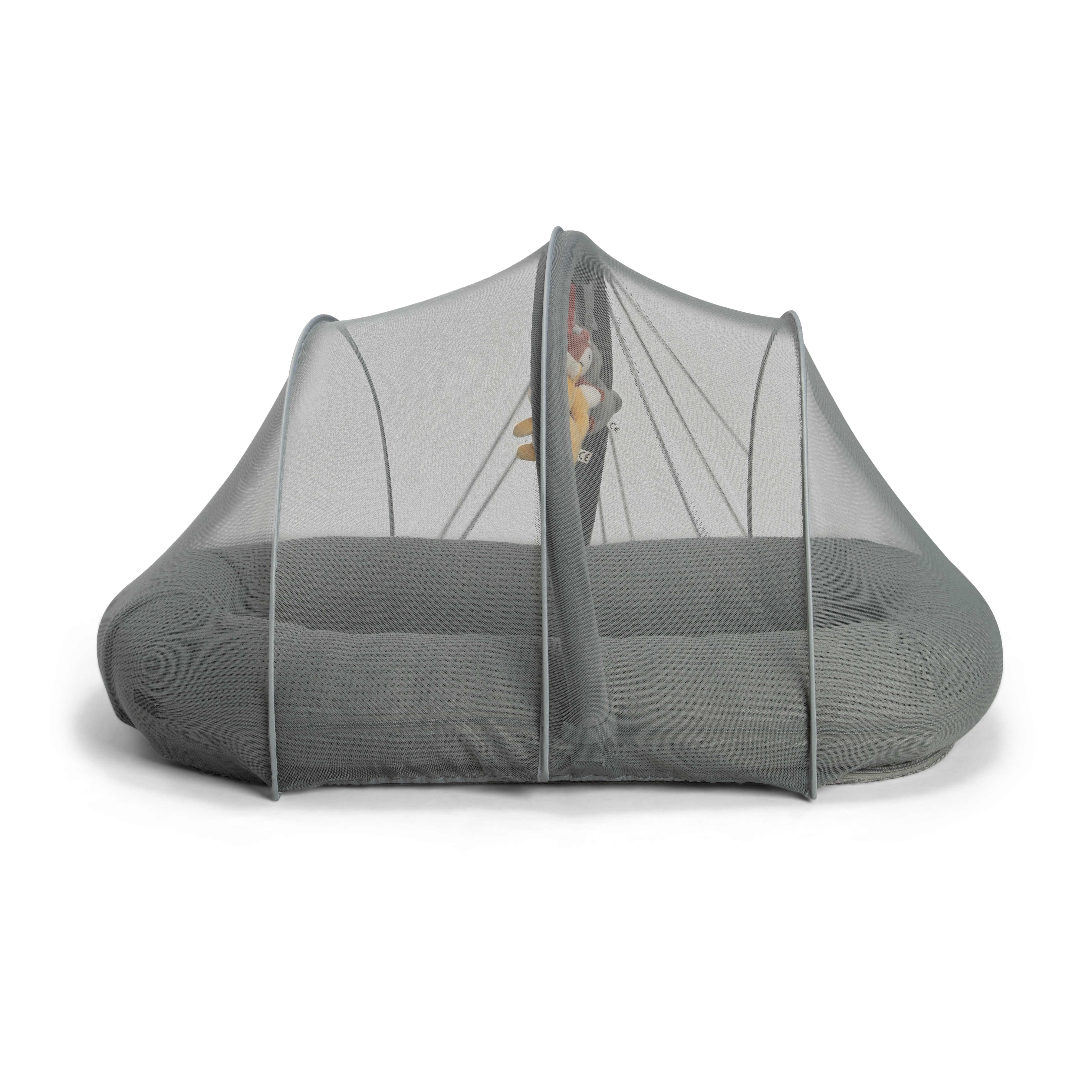 Babynest mesh, grey