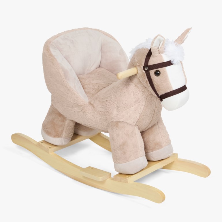Gyngedyr Beige - 11013935-Hest-6+ mnd - 1