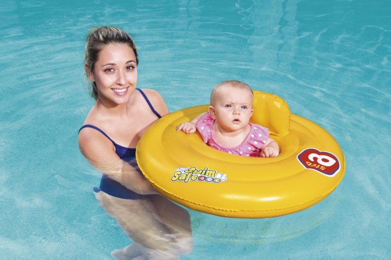 Babybadering Gul - 11014233-yellow-0-1year - 1