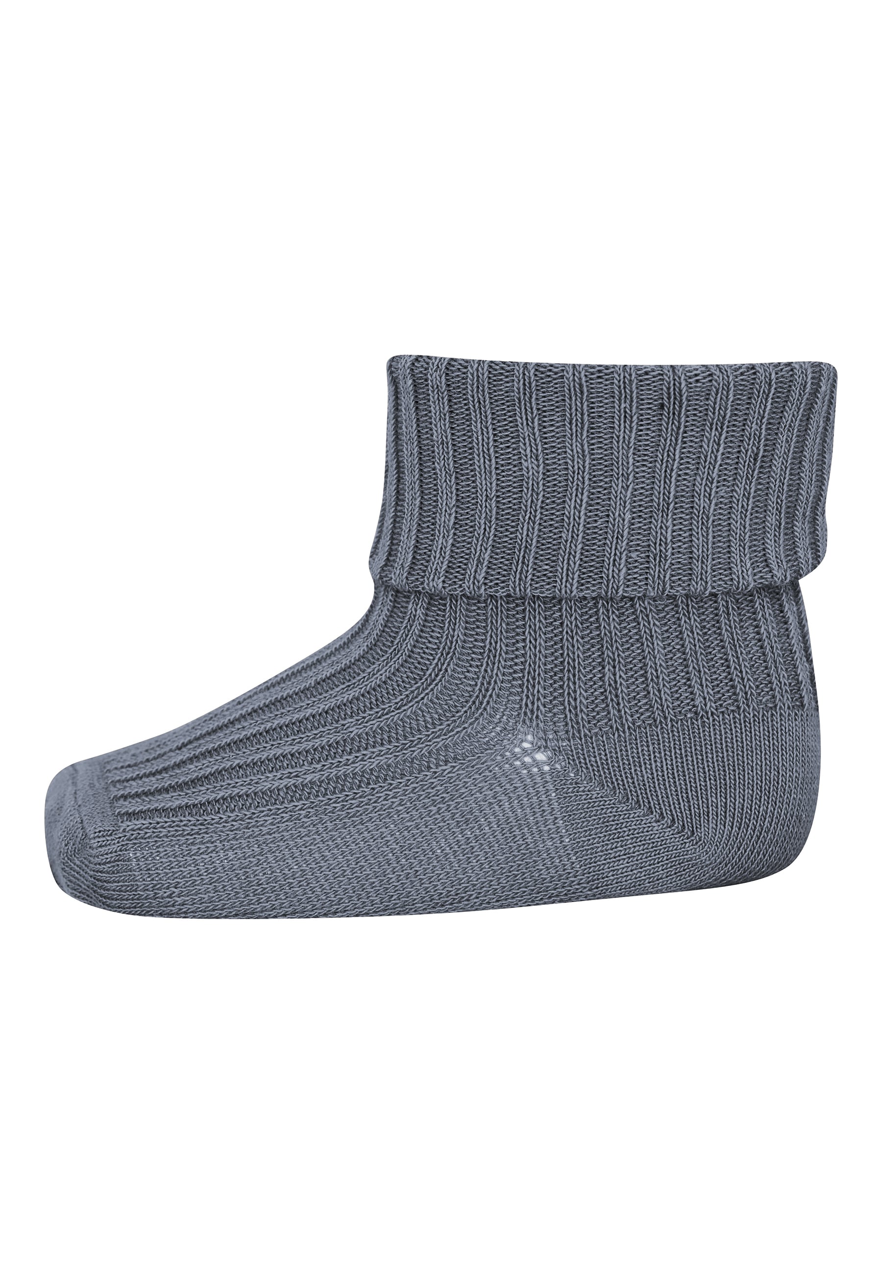 MP baby ullsokker rib, stone
