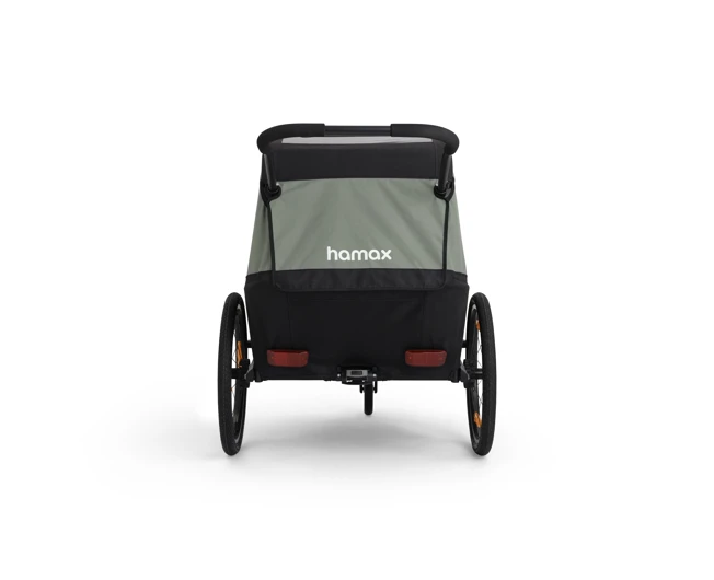 Hamax Traveller Sykkelvogn og Barnevogn, Khaki