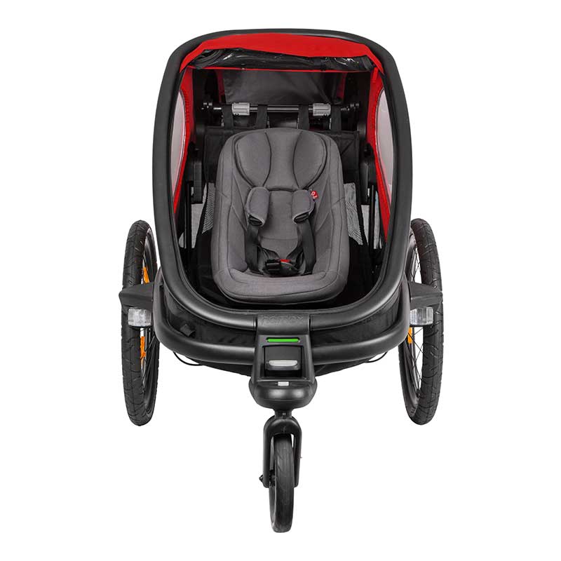Babyinnlegg til sykkelvogn – Outback/Avenida 0–10 kg, greydark