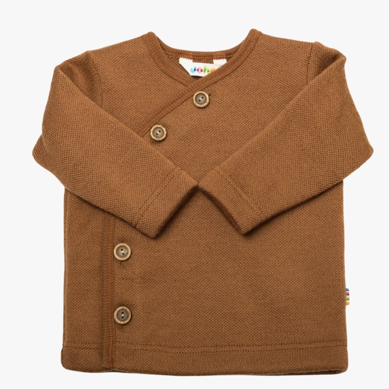 Cardigan i ull Brun - undefined - 1