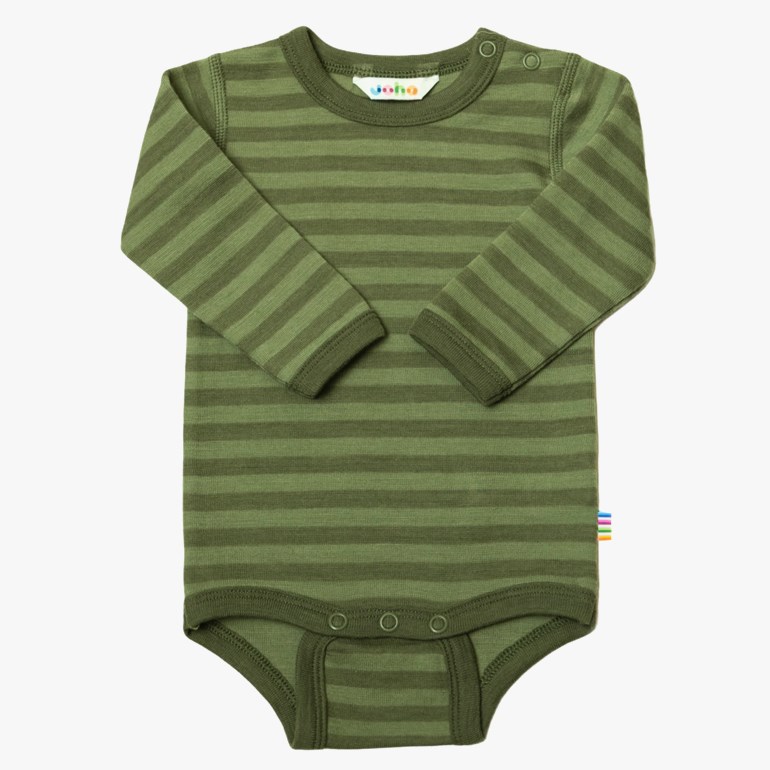 Body w/long sleeves Grønn - undefined - 1