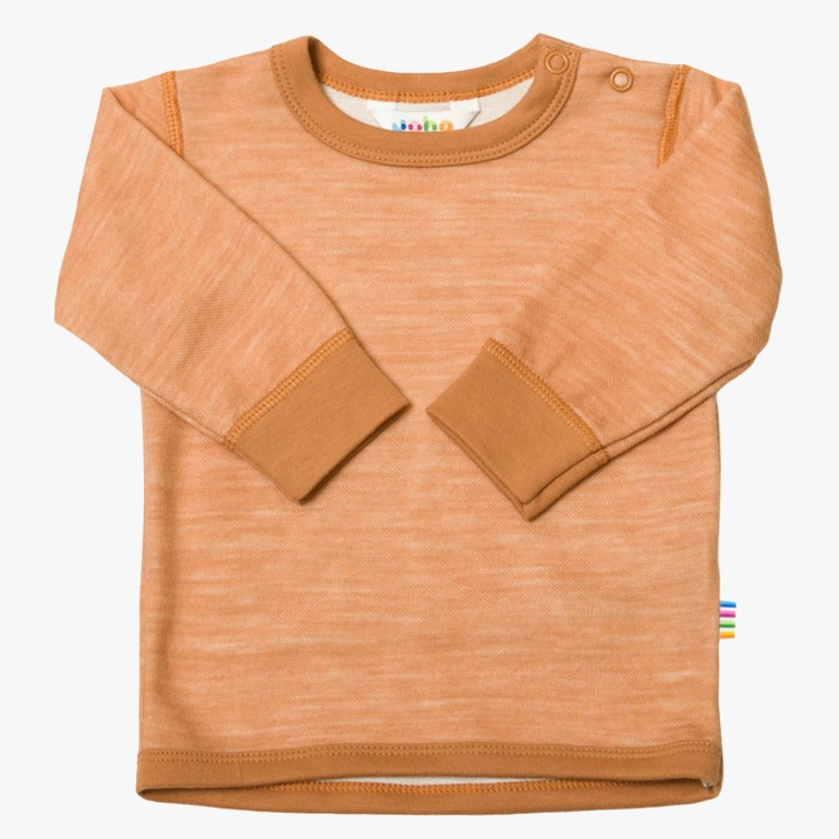 Trøye ull/bambus Brun - undefined - 1