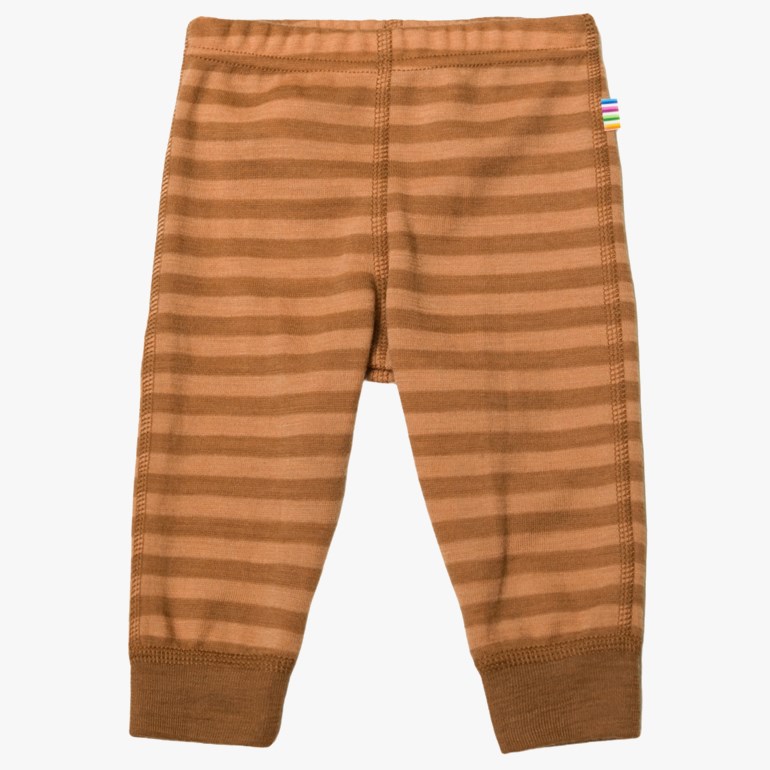 Leggings ull striper Brun - undefined - 1