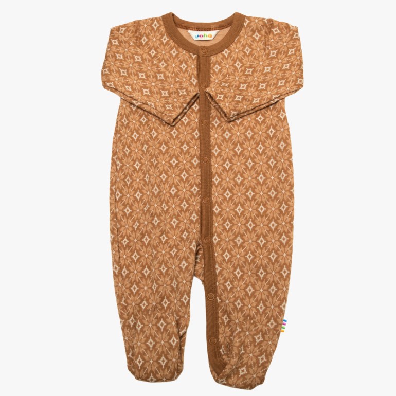 Ulldress m/fot Brun - undefined - 1