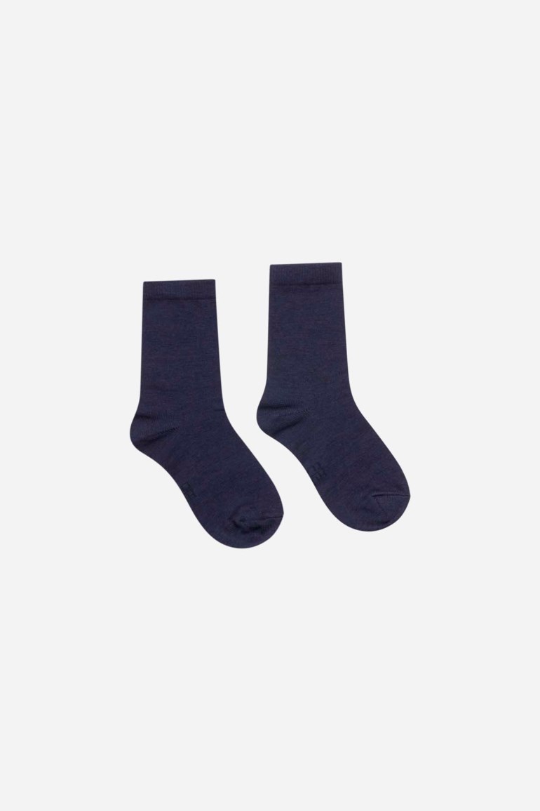 Foty sokker ull/bambus, blues Blå - undefined - 1