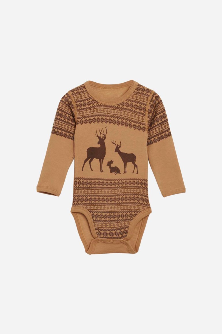 Baloo body ull/bambus Beige - undefined - 1