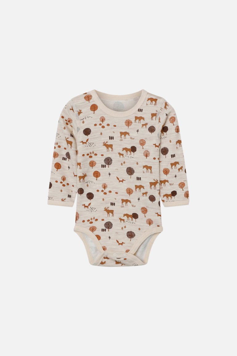 Baloo body ull/bambus Rosa - undefined - 1