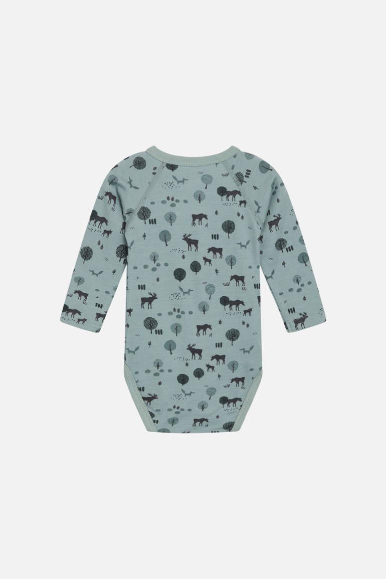 Bao body ull/bambus Blå - undefined - 1