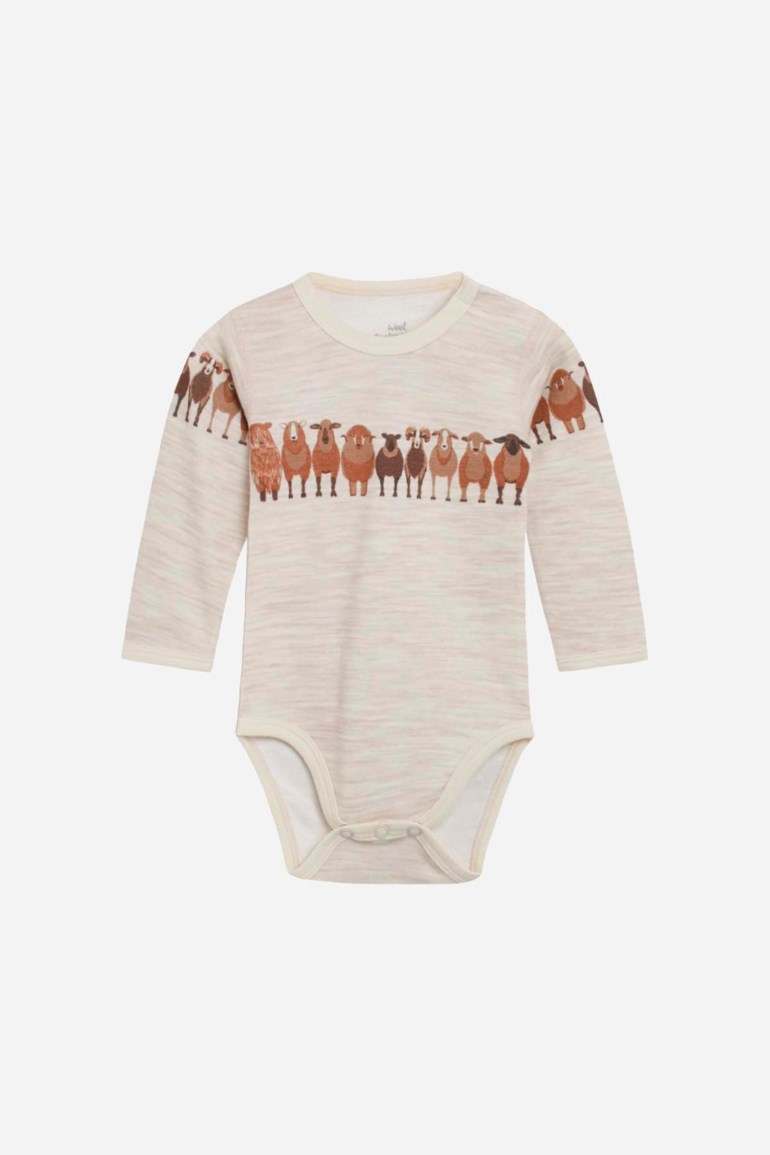 Baloo body ull/bambus Rosa - undefined - 1