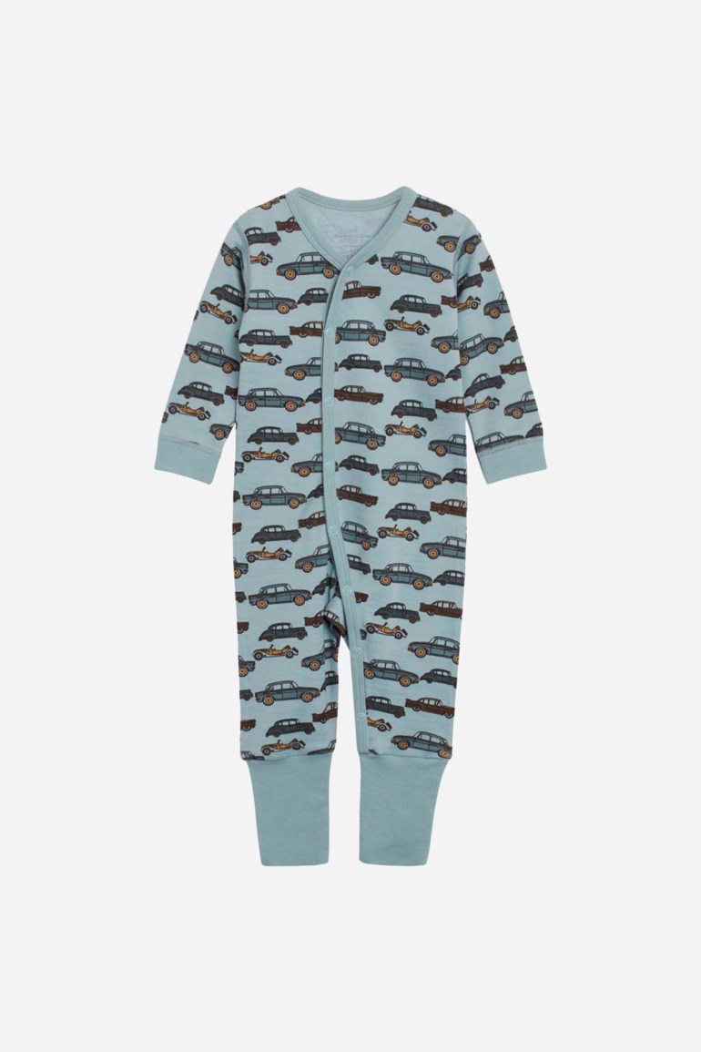 Manu heldress ull/bambus Blå - undefined - 1