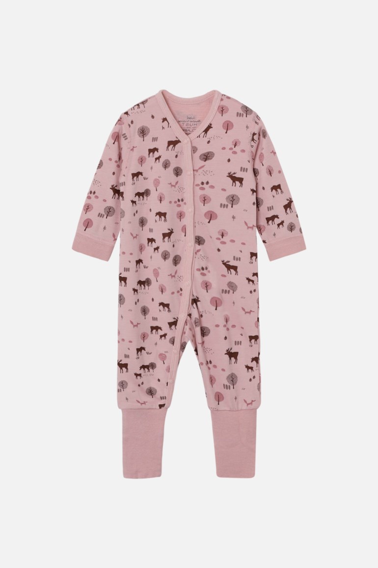 Manu heldress ull/bambus Rosa - undefined - 1