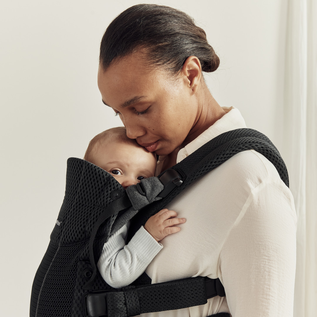 BabyBjörn Harmony Bæresele 3D Mesh, Svart