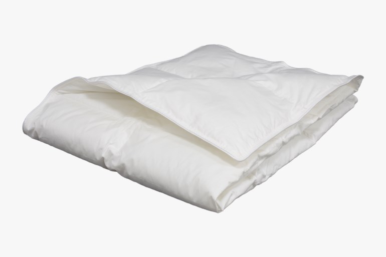 Svane fiberdyne 65x80 cm Hvit - 11018884-White-65x80cm - 1