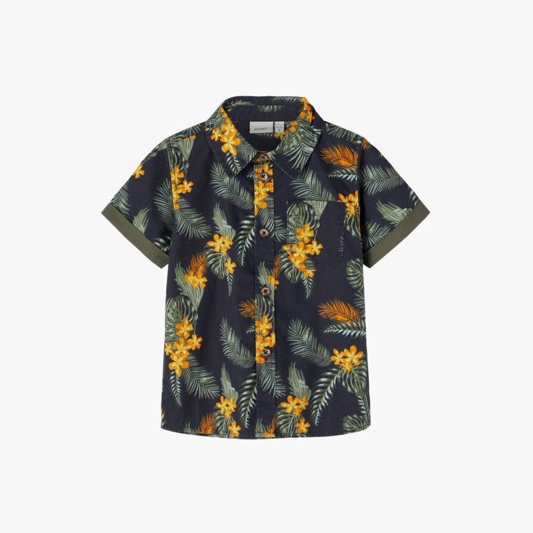 Fazz kortermet skjorte Blå - undefined - 1