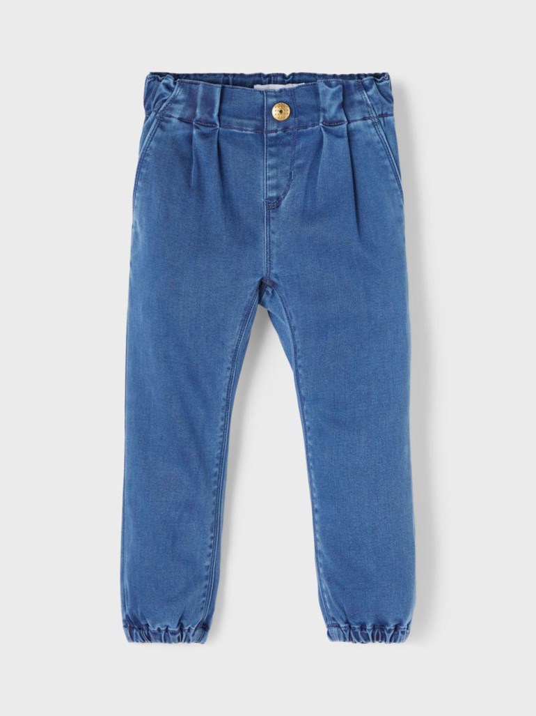 Rie myk denimbukse Blå - undefined - 1