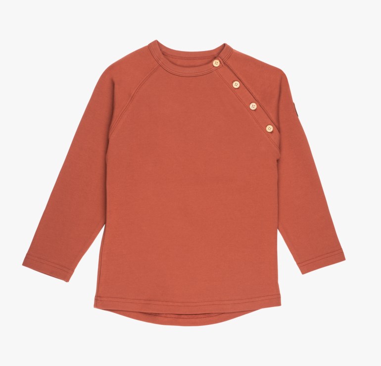 Villvette Longsleeve Lt, redbrown Rød - undefined - 1