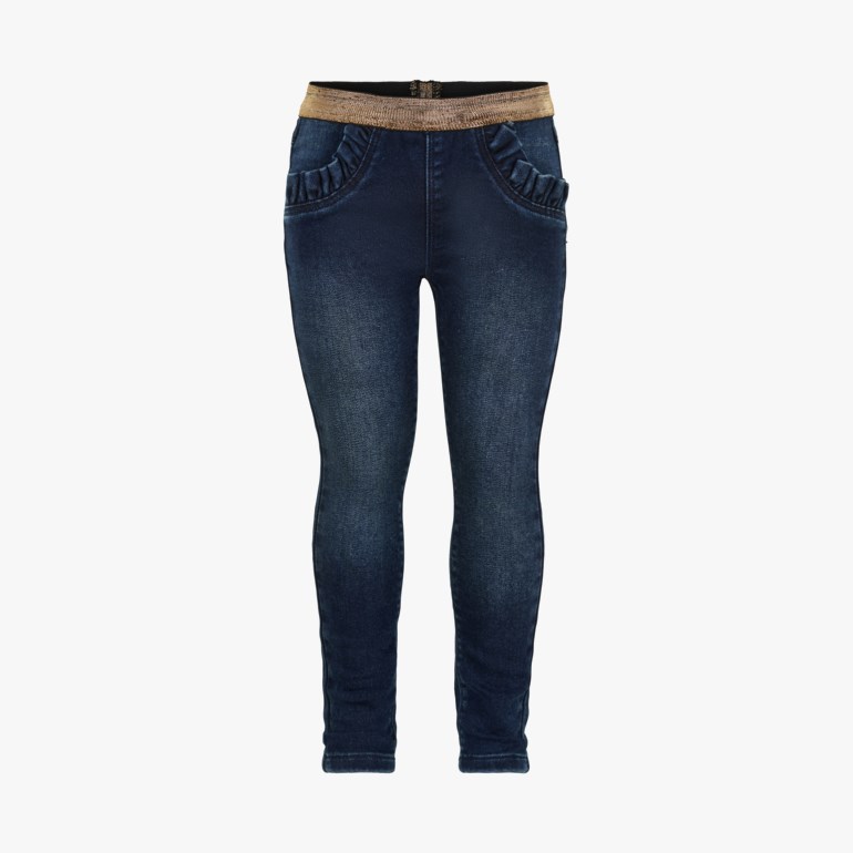 Jeggings sweat denim, blue Blå - undefined - 1