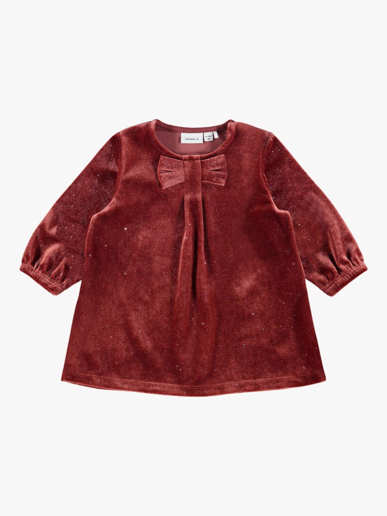 Roma velur kjole Rød - undefined - 1