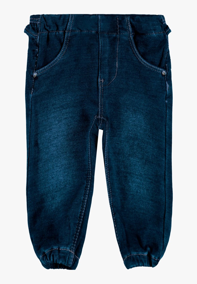 Rie denim bukse, darkbluedenim Blå - undefined - 1