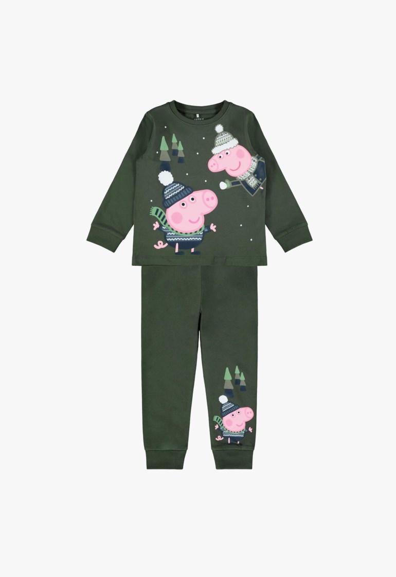Peppa gris pysjamas Grønn - undefined - 1