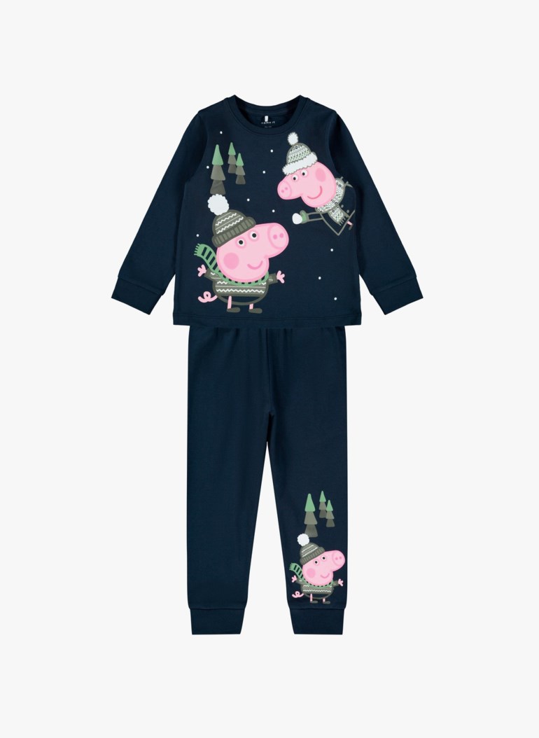 Peppa gris pysjamas Blå - undefined - 1
