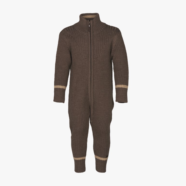 Røros ulldress, brown Brun - undefined - 1