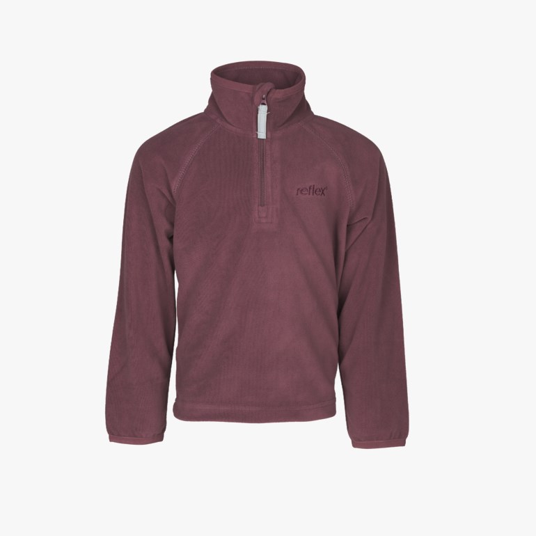 Sirdal fleece halfzip, plum Lilla - undefined - 1