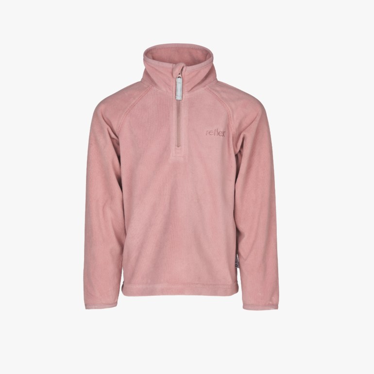 Sirdal fleece halfzip, oldrose Rosa - undefined - 1